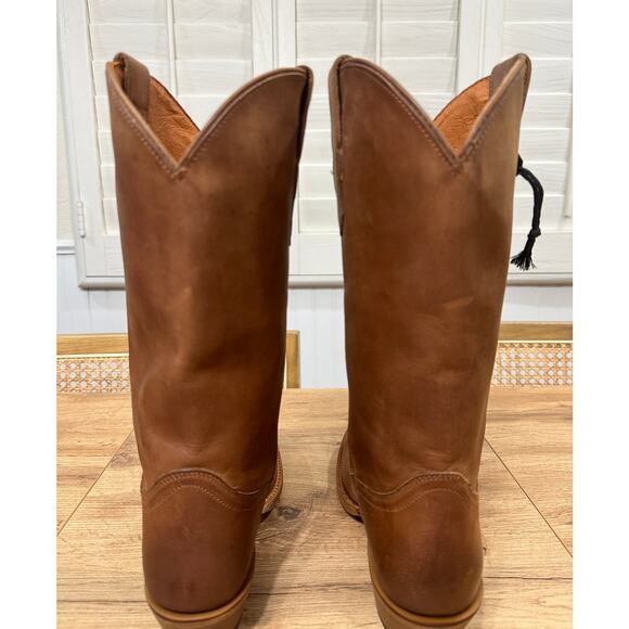 Cleo + Wolf Women's Ivy Western Cowboy Boots Brown Leather Size 9 NWOB Stylish - Picture 12 of 16